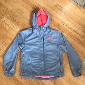 North Face rain coat shell